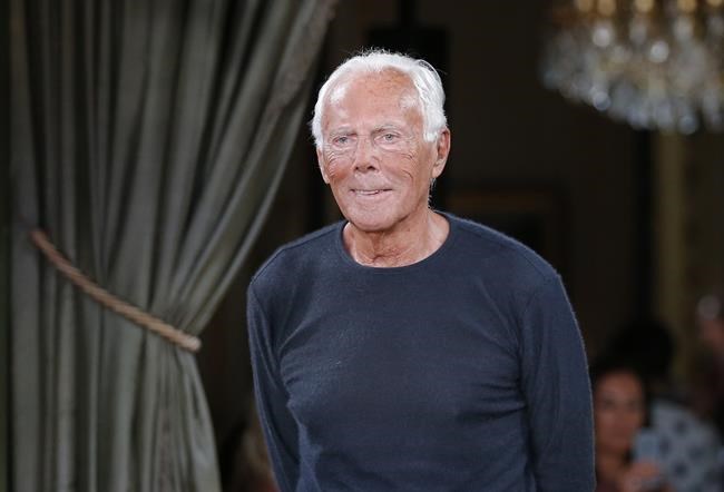 Milan fashion mainstay Giorgio Armani celebrates 90th birthday like any other day: at work | iNFOnews.ca