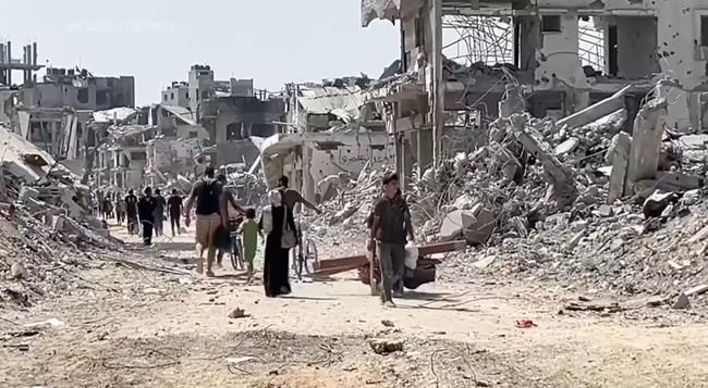 'We have nothing': Palestinians return to utter destruction in Gaza City after Israeli withdrawal | iNFOnews.ca 'We have nothing': Palestinians return to utter destruction in Gaza City after Israeli withdrawal | iNFOnews.ca