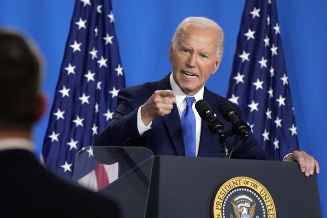 Biden says during news conference he's going to 'complete the job' despite calls to bow out | iNFOnews.ca Biden says during news conference he's going to 'complete the job' despite calls to bow out | iNFOnews.ca
