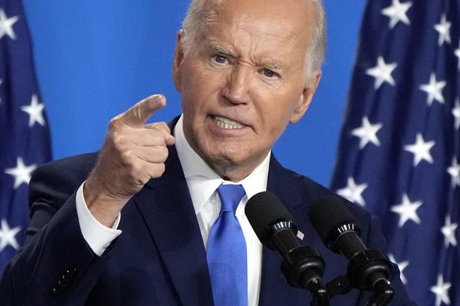 Key takeaways from Biden's news conference: Insistence on staying in the race and flubbed names | iNFOnews.ca Key takeaways from Biden's news conference: Insistence on staying in the race and flubbed names | iNFOnews.ca