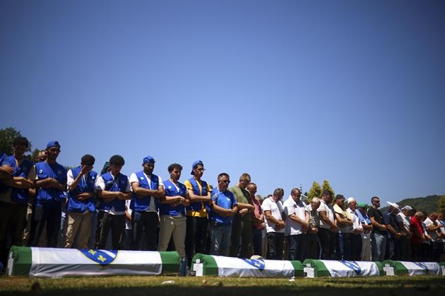 Thousands mark 1995 Srebrenica genocide which is denied by Serbs, fueling ethnic tensions in Bosnia | iNFOnews.ca