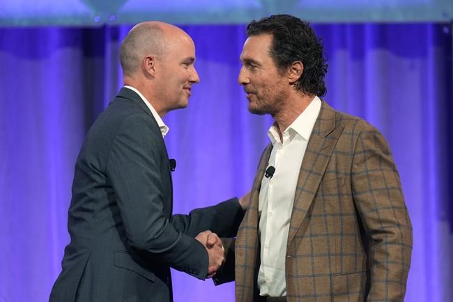 Actor Matthew McConaughey tells governors he is still mulling future run for political office | iNFOnews.ca