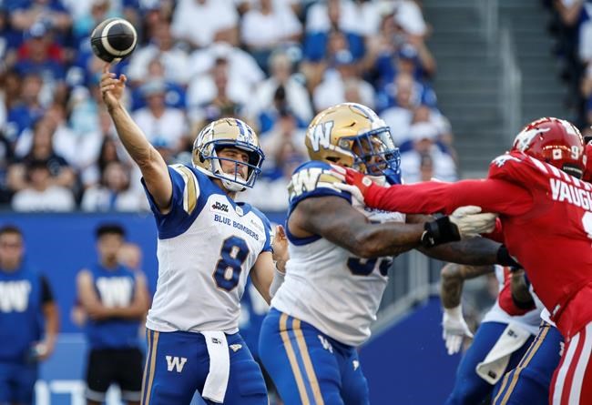 Collaros has first TD pass of season as Blue Bombers top Stampeders 41-37 | iNFOnews.ca Collaros has first TD pass of season as Blue Bombers top Stampeders 41-37 | iNFOnews.ca