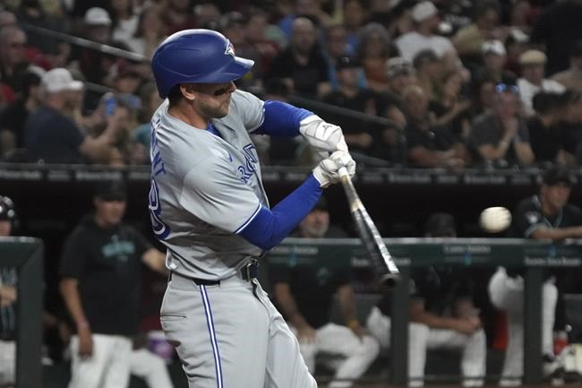Geraldo Perdomo drives in 9th run with sac fly to lift the Diamondbacks past the Blue Jays, 5-4 | iNFOnews.ca Geraldo Perdomo drives in 9th run with sac fly to lift the Diamondbacks past the Blue Jays, 5-4 | iNFOnews.ca