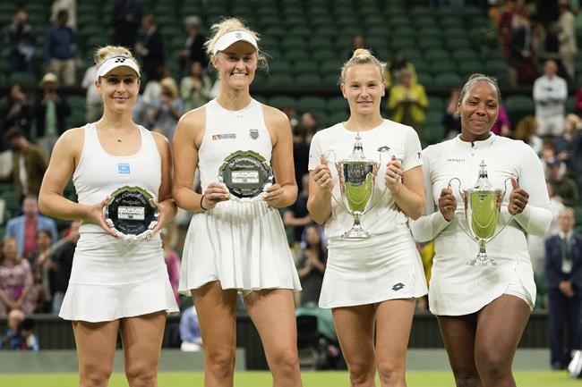 Dabrowski, Routliffe defeated by Siniakova, Townsend in Wimbledon final | iNFOnews.ca