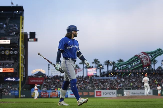 Blue Jays shortstop Bo Bichette leaves game against Tigers because of apparent right leg injury | iNFOnews.ca Blue Jays shortstop Bo Bichette leaves game against Tigers because of apparent right leg injury | iNFOnews.ca