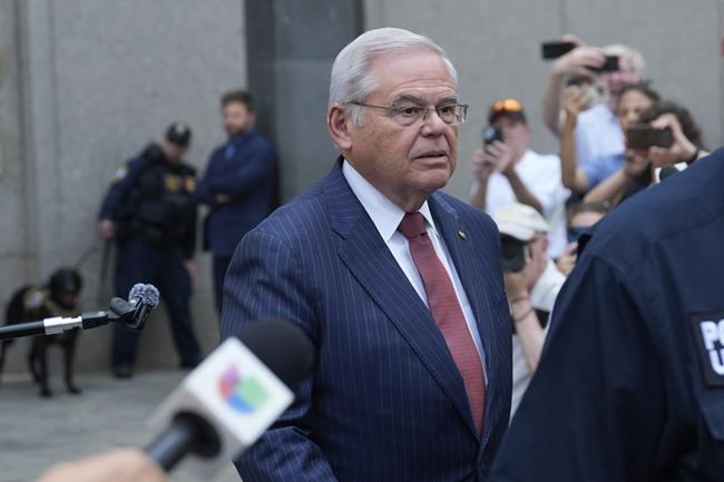 US Sen. Bob Menendez of New Jersey is resigning from office following his corruption conviction | iNFOnews.ca US Sen. Bob Menendez of New Jersey is resigning from office following his corruption conviction | iNFOnews.ca