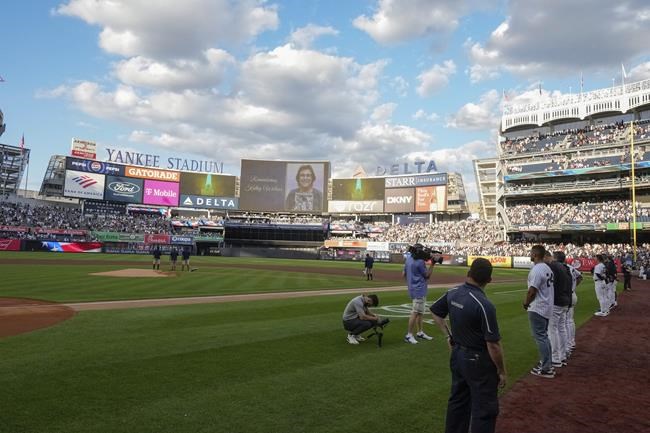 Yankees honor late AP photojournalist Kathy Willens with moment of silence before game vs. Rays | iNFOnews.ca