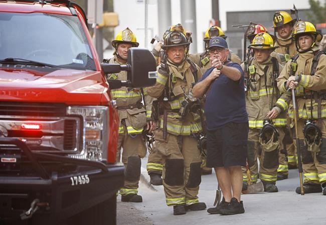A fire severely damages the historic First Baptist Dallas church sanctuary | iNFOnews.ca A fire severely damages the historic First Baptist Dallas church sanctuary | iNFOnews.ca