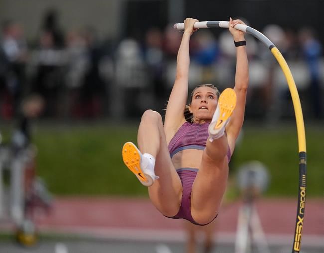 Newman wins pole vault silver, Canadian men fourth in 4x100m relay at Diamond League | iNFOnews.ca