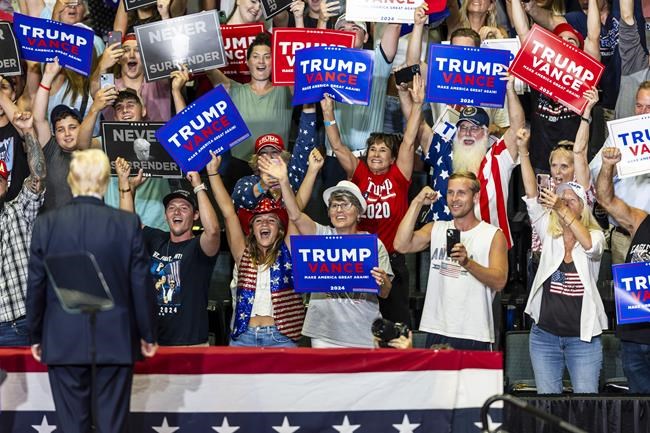 Trump holds first rally after assassination attempt with his new running mate, Vance, by his side | iNFOnews.ca