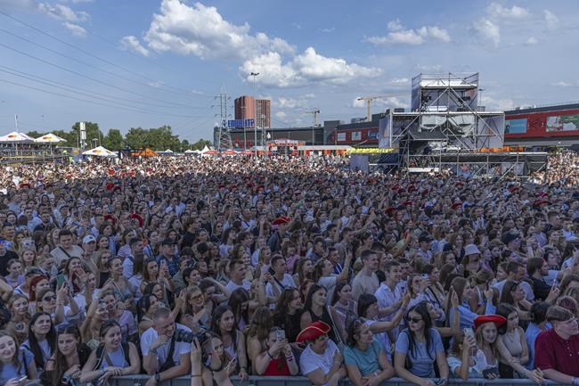 Ukraine's largest music festival returns with a break from the inescapable reality of war | iNFOnews.ca Ukraine's largest music festival returns with a break from the inescapable reality of war | iNFOnews.ca