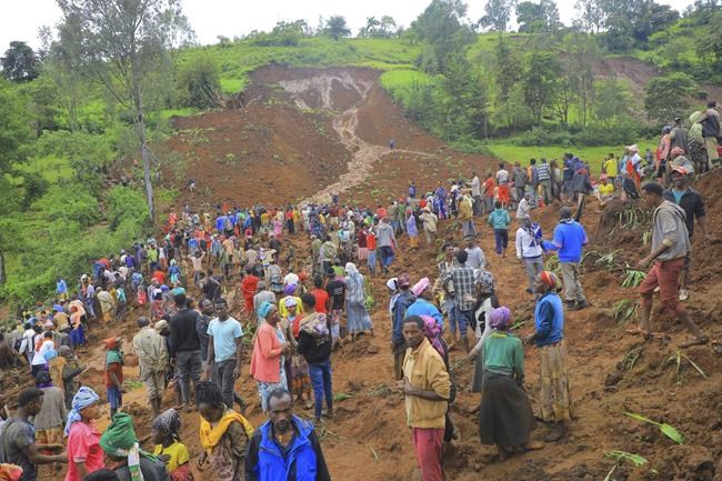 Mudslides in Ethiopia have killed at least 229. It's not clear how many people are still missing | iNFOnews.ca Mudslides in Ethiopia have killed at least 229. It's not clear how many people are still missing | iNFOnews.ca