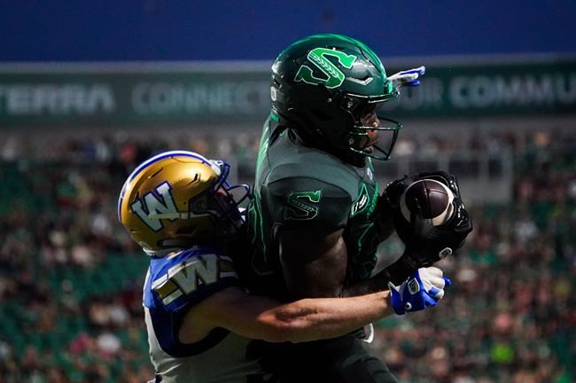 Hendrix, Ajou claim top scores in weekly CFL honour roll | iNFOnews.ca Hendrix, Ajou claim top scores in weekly CFL honour roll | iNFOnews.ca