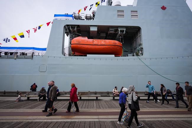 One of Canada's new navy ships stopped in Hawaii after taking on water | iNFOnews.ca One of Canada's new navy ships stopped in Hawaii after taking on water | iNFOnews.ca