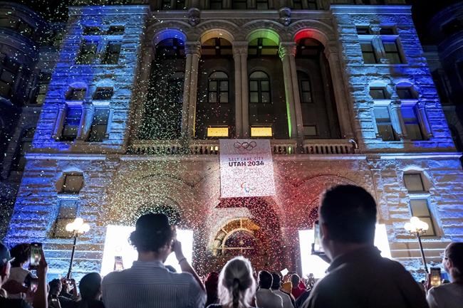 Salt Lake City celebrates announcement that it will host the 2034 Winter Olympics | iNFOnews.ca Salt Lake City celebrates announcement that it will host the 2034 Winter Olympics | iNFOnews.ca