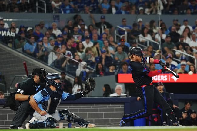 Jays sting Rays 6-3 with a four-run eighth inning | iNFOnews.ca