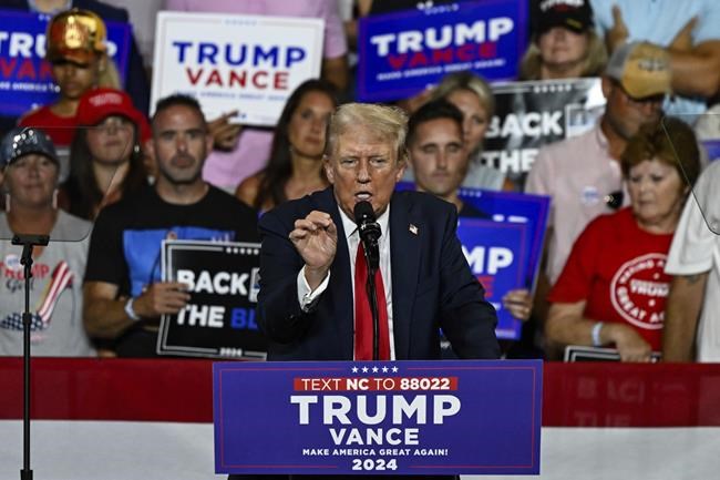 Trump turns his full focus on Harris at his first rally since Biden's exit from the 2024 race | iNFOnews.ca Trump turns his full focus on Harris at his first rally since Biden's exit from the 2024 race | iNFOnews.ca