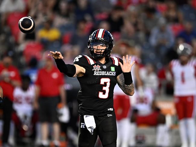 Redblacks roll over Stampeders 33-6, remain unbeaten at home | iNFOnews.ca