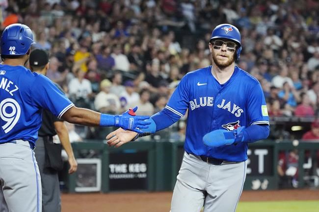 Blue Jays trade longtime catcher Danny Jansen to Red Sox for three prospects | iNFOnews.ca
