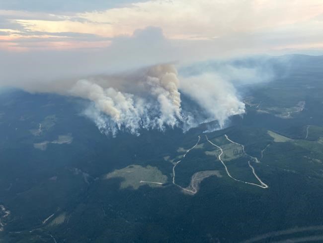 Slocan region in Interior B.C. evacuated due to multiple wildfires | iNFOnews.ca