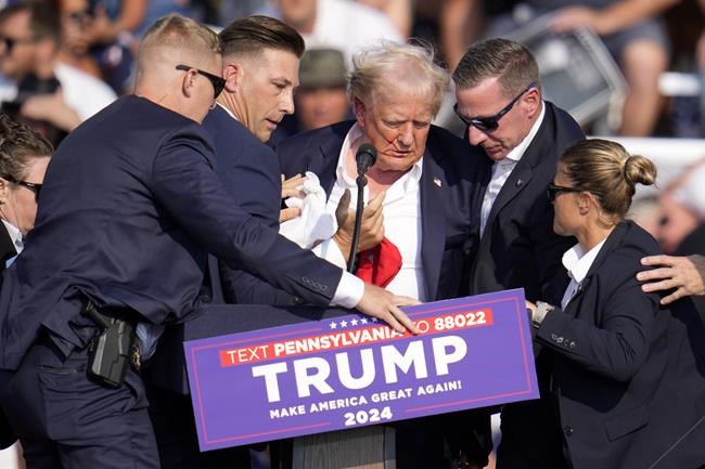 Focused amid the gunfire, an AP photographer captures another perspective of attack on Trump | iNFOnews.ca