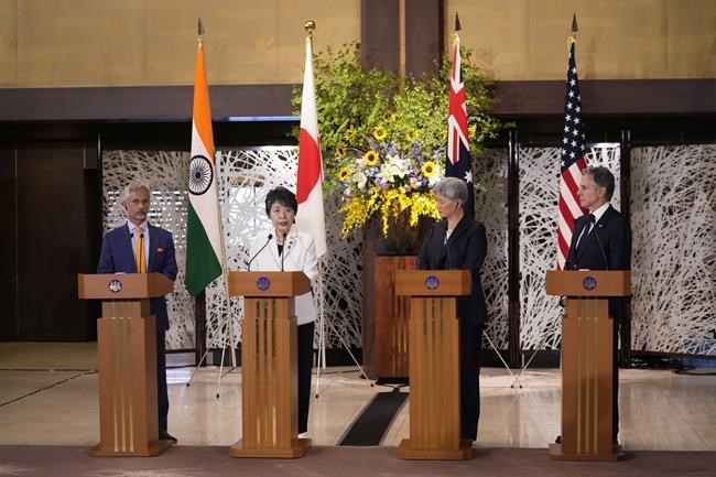 Blinken and envoys from Japan, Australia and India work to improve maritime safety in Asia-Pacific | iNFOnews.ca