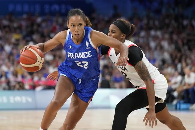 Host France thumps turnover-prone Canada 75-54 in Olympic women's basketball | iNFOnews.ca