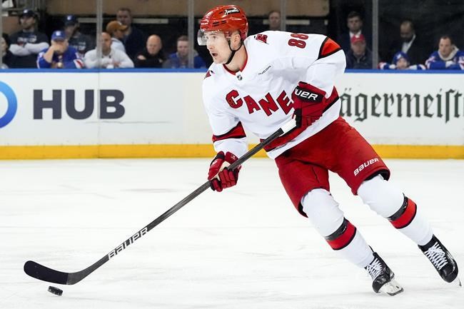 Carolina Hurricanes reach a 2-year deal with talented offensive forward Martin Necas | iNFOnews.ca