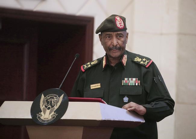 Sudan's military leader survives a drone strike that killed 5, says the army | iNFOnews.ca