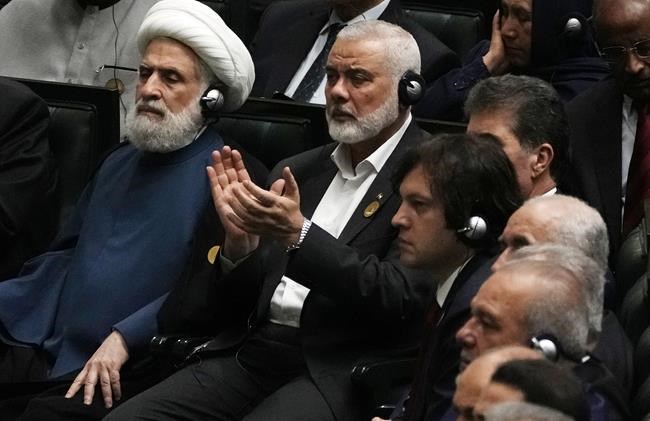Hamas leader's assassination sheds light on a long history of alleged Israeli attacks in Iran | iNFOnews.ca