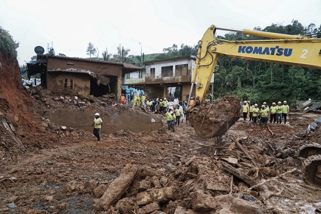 Hopes of finding more survivors in the mud and debris wane after landslides in India kill 194 | iNFOnews.ca Hopes of finding more survivors in the mud and debris wane after landslides in India kill 194 | iNFOnews.ca