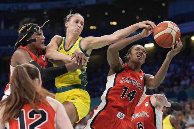 Australia beats Canada 70-65 in women's Olympic basketball | iNFOnews.ca Australia beats Canada 70-65 in women's Olympic basketball | iNFOnews.ca