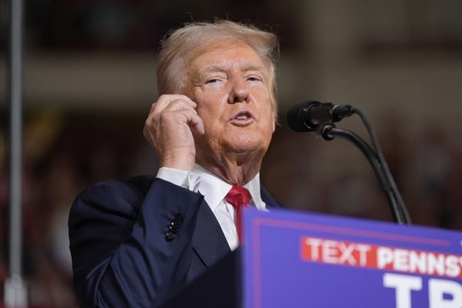Trump campaign reports raising $137 million in July, falling short of Harris' first-week total | iNFOnews.ca