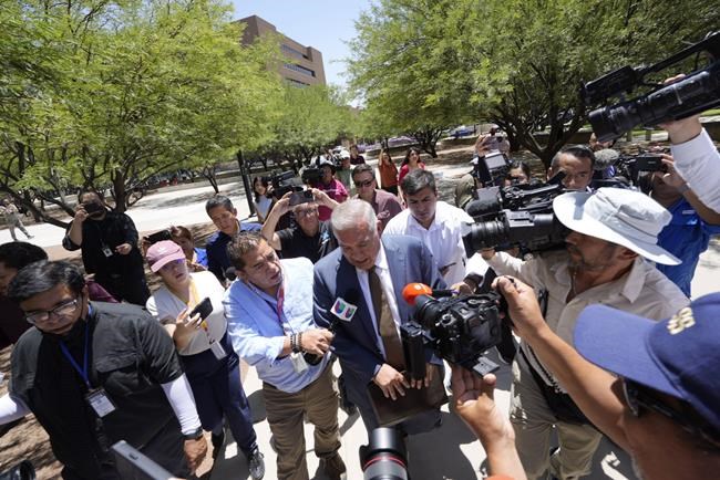 Mexican drug cartel leader 'El Mayo' Zambada makes a court appearance in Texas | iNFOnews.ca Mexican drug cartel leader 'El Mayo' Zambada makes a court appearance in Texas | iNFOnews.ca