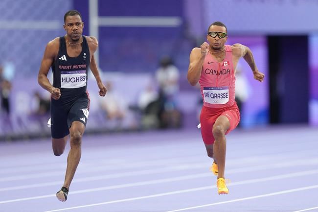 Canadian sprinter De Grasse fails to qualify for men's 100-metre final in Paris | iNFOnews.ca Canadian sprinter De Grasse fails to qualify for men's 100-metre final in Paris | iNFOnews.ca