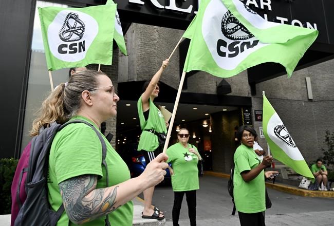 More than 2,000 Quebec hotel workers set to strike for one day on Thursday | iNFOnews.ca