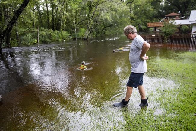 The Latest: Debby moves inland as the tropical depression soaks the Carolinas | iNFOnews.ca