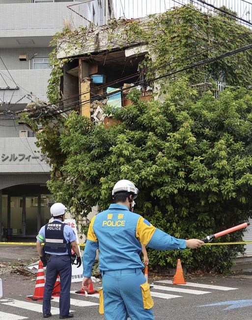 A powerful quake hits off Japan's coast, causing minor injuries but prompting new concerns | iNFOnews.ca A powerful quake hits off Japan's coast, causing minor injuries but prompting new concerns | iNFOnews.ca