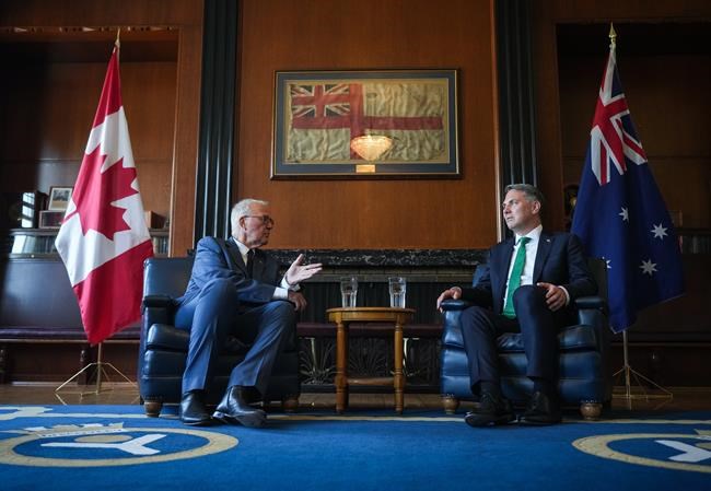 Canada and Australia's defence ministers meet on co-operation | iNFOnews.ca Canada and Australia's defence ministers meet on co-operation | iNFOnews.ca