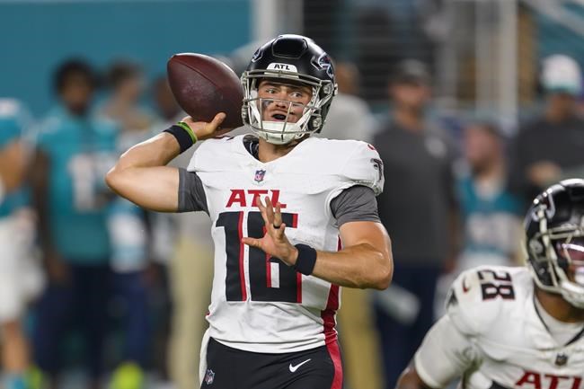 Atlanta Falcons release Canadian quarterback Nathan Rourke | iNFOnews.ca Atlanta Falcons release Canadian quarterback Nathan Rourke | iNFOnews.ca