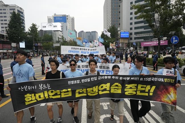 South Korea and US will start summer military drills next week to counter North Korean threats | iNFOnews.ca