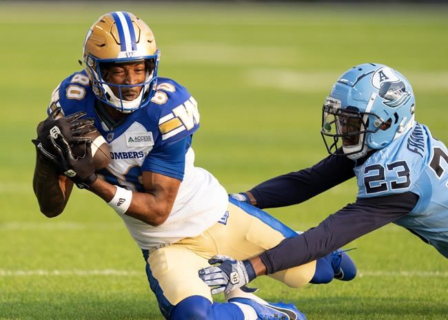 Receiver Wilson enjoying solid rookie season with Winnipeg Blue Bombers | iNFOnews.ca Receiver Wilson enjoying solid rookie season with Winnipeg Blue Bombers | iNFOnews.ca