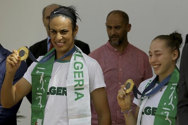 Imane Khelif and Kaylia Nemour return from Olympics to a warm welcome in Algeria | iNFOnews.ca