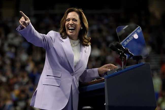Harris campaign's new $90 million in battleground ads in August aims to sharpen contrast with Trump | iNFOnews.ca
