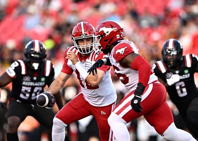 Stampeders look to stay unbeaten at home, avenge Week 8 loss as Redblacks visit | iNFOnews.ca