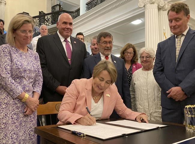 Massachusetts governor signs law phasing out toxic PFAS in firefighters' gear | iNFOnews.ca