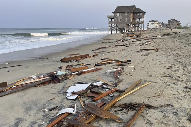 Hundreds of miles away, Hurricane Ernesto still affects US beaches with rip currents, house collapse | iNFOnews.ca Hundreds of miles away, Hurricane Ernesto still affects US beaches with rip currents, house collapse | iNFOnews.ca