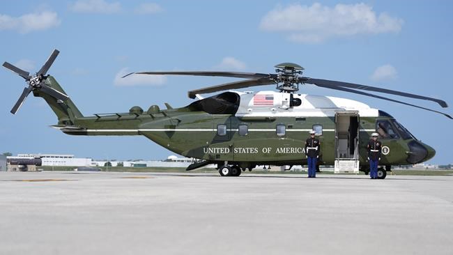 Biden takes inaugural flight in long-delayed new 'Marine One' helicopter | iNFOnews.ca Biden takes inaugural flight in long-delayed new 'Marine One' helicopter | iNFOnews.ca