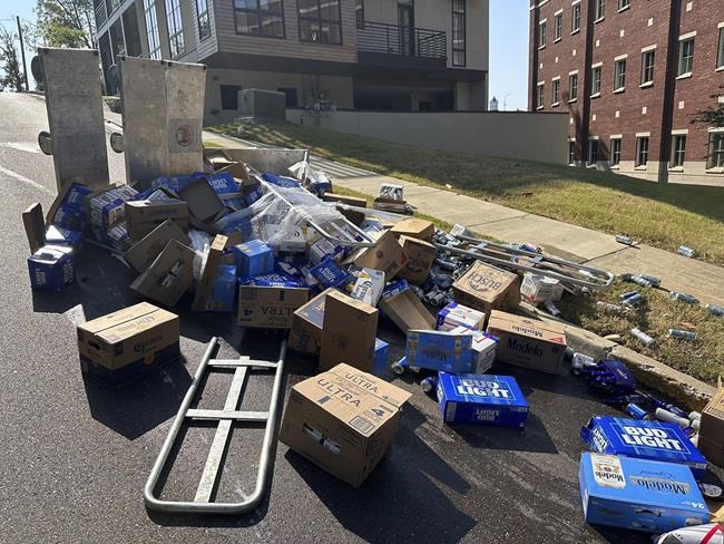 College town's police say they don't need help with cleanup after beer spill | iNFOnews.ca College town's police say they don't need help with cleanup after beer spill | iNFOnews.ca